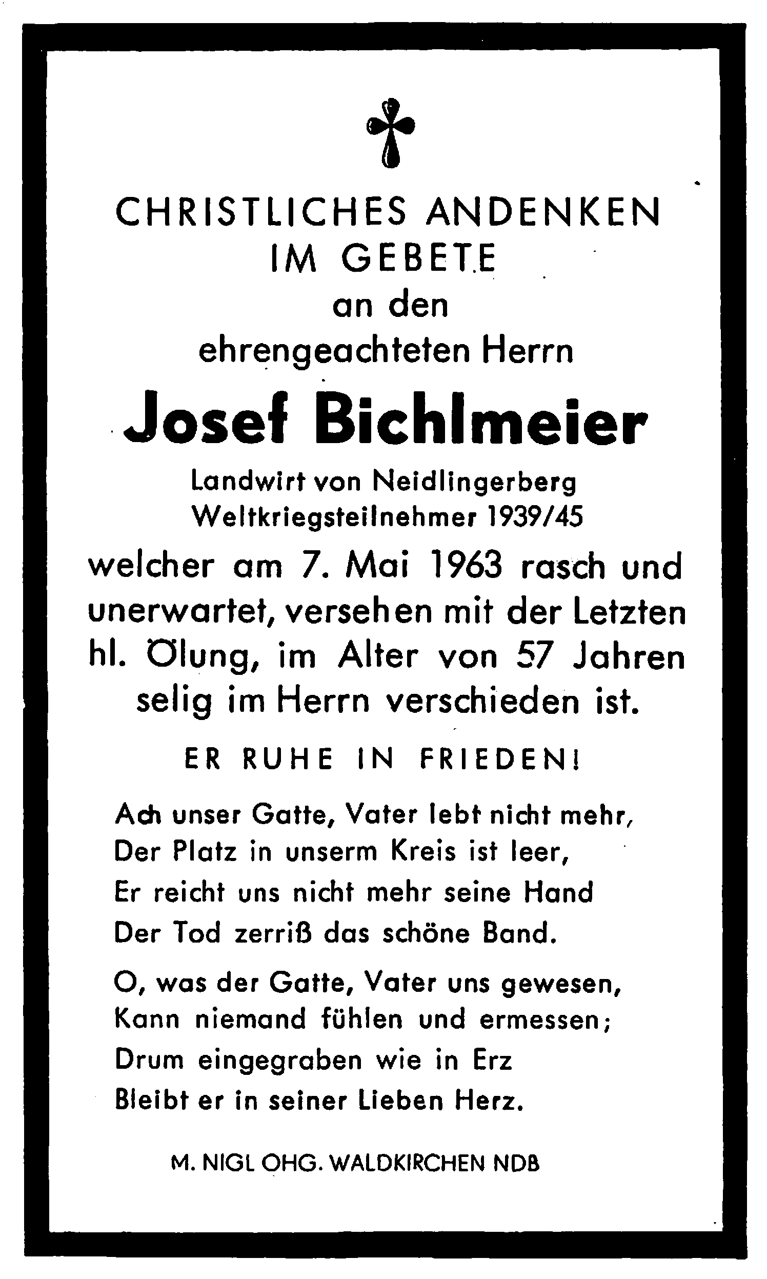 1963-05-07-Bichlmeier-Josef-Neidlingerberg-Landwirt
