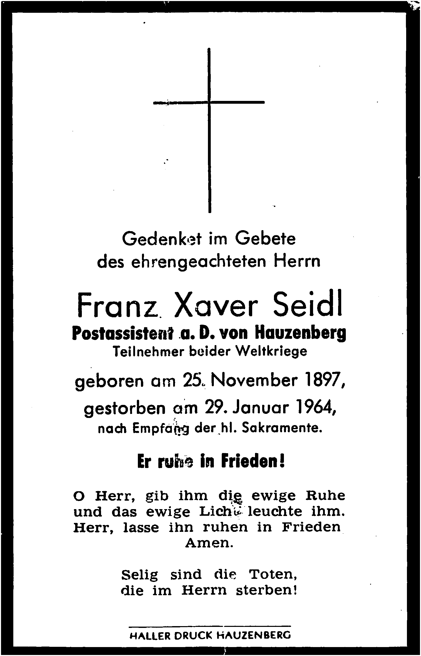 1964-01-29-Seidl-Franz-Xaver