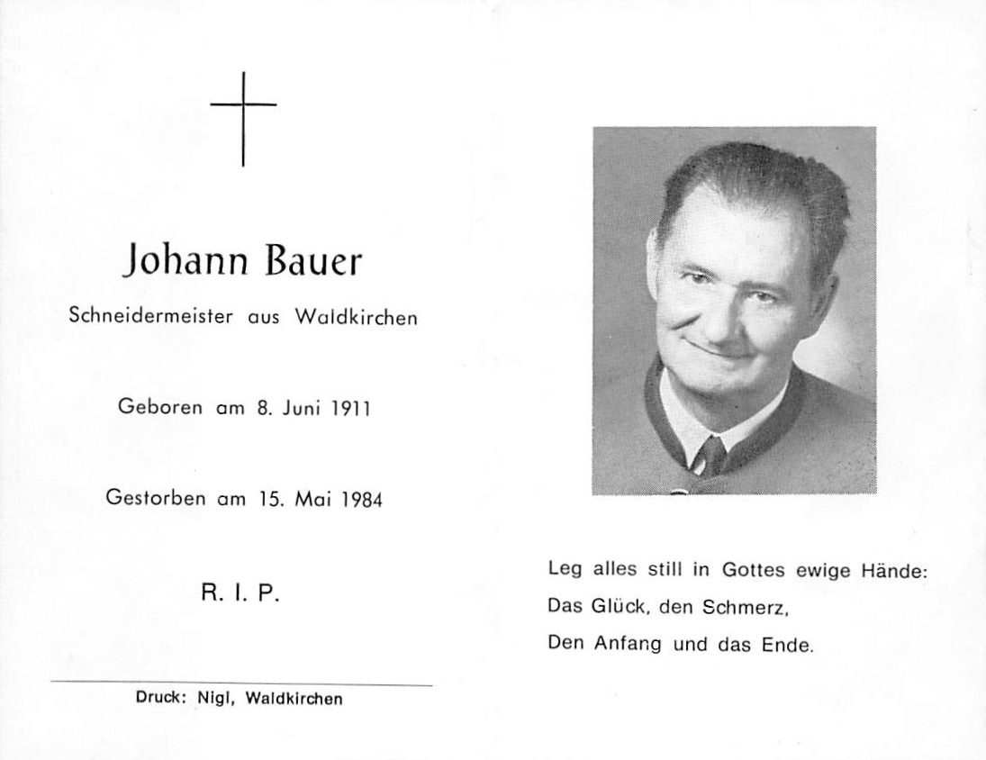 1984-05-15-Bauer-Johann-Waldkirchen-Schneidermeister
