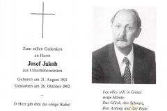 1992-10-26-Jakob-Josef-Unterhöhenstetten