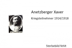 Anetzberger-Xaver