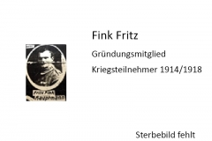 Fink-Fritz-Gründungsmitglied