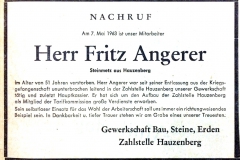 1964-05-07-Angerer-Fritz-Hauzenberg-Steinmetz-Nachruf-Gewerkschaft