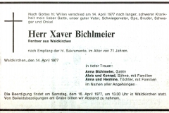 1977-04-14-Bichlmeier-Xaver-Waldkirchen