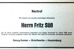 1981-06-04-Süß-Fritz-Neidlingerberg-Nachruf